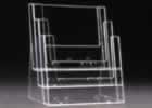 3 Compartment A4 Portrait Free Standing Brochure Holder