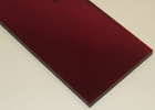 Red 2423 Extruded Acrylic Mirror