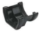 Half Round Square / Round Gutter Adaptor Black|sqrd gutter bk.JPG|
