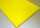 Yellow Fluted Polypropylene Sheet Corrugated Display Board